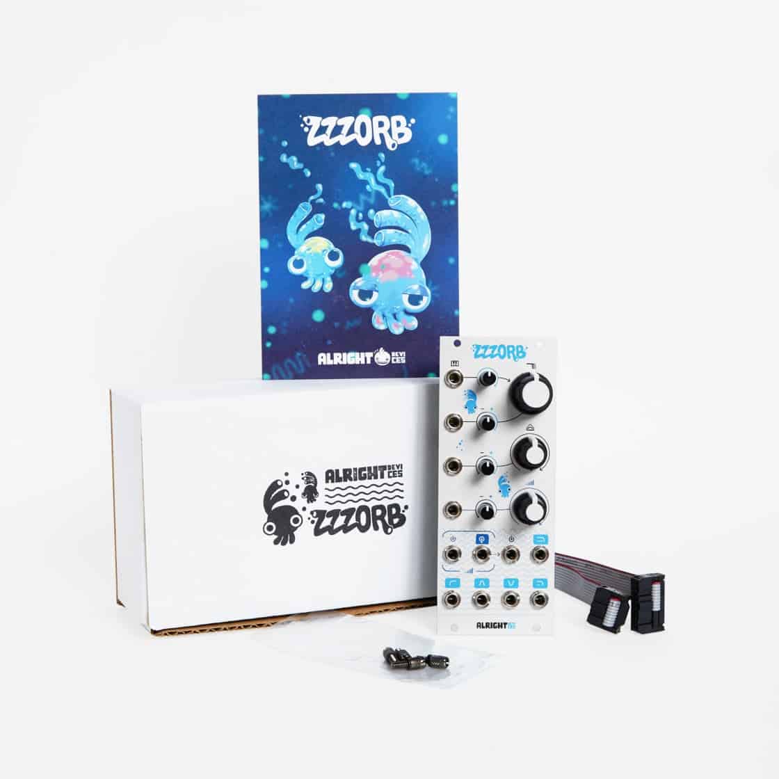Alright Devices Eurorack Module Zzzorb A Four-pole Multimode Filter Plus A Linear VCA