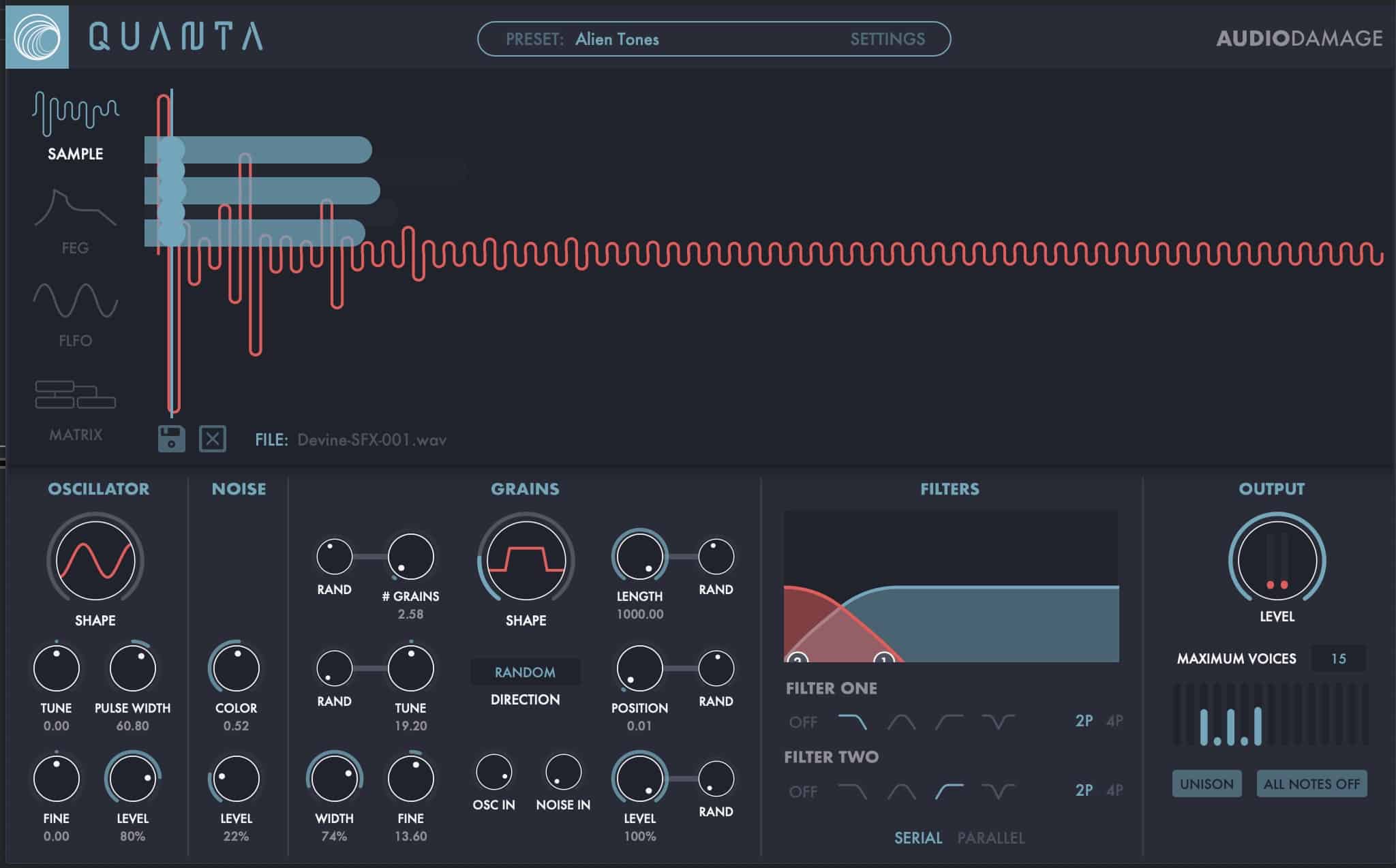 Audio Damage updates Quanta to Version 1.1.2