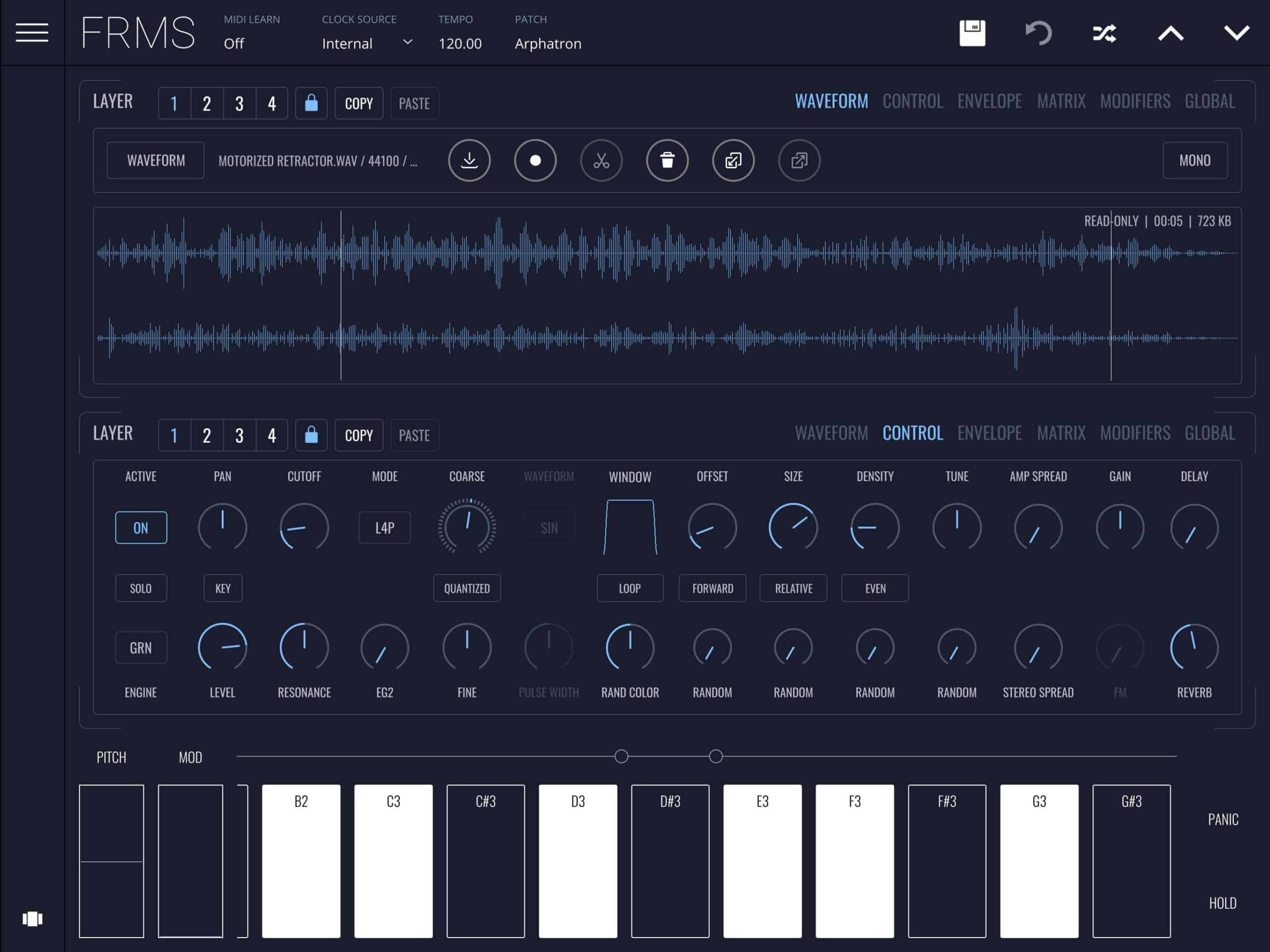 Introducing FRMS – Granular Synthesizer by Imaginando