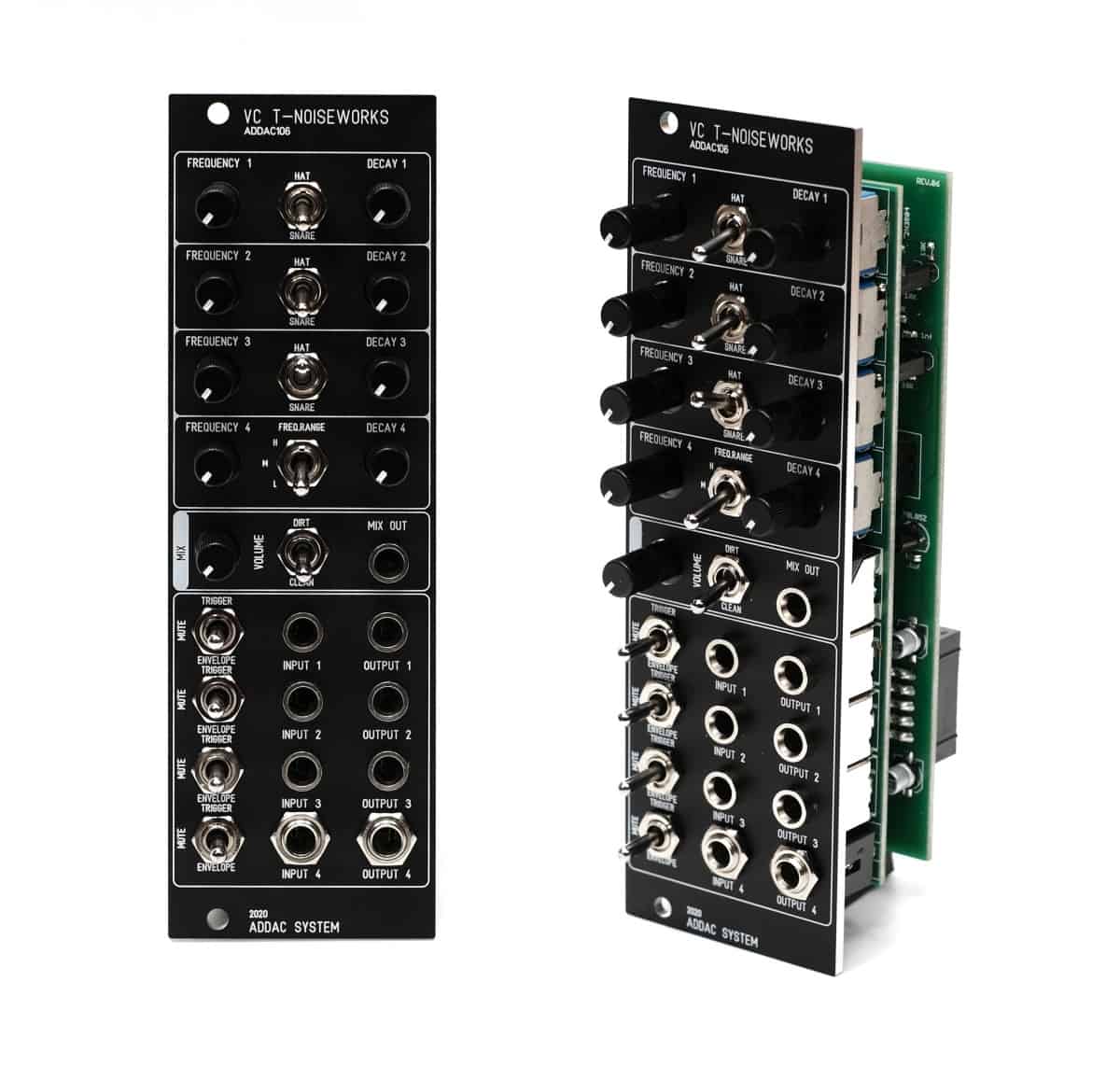 ADDAC System Releases 106 T-Noiseworks Eurorack module 80 ADDAC System Releases 106 T Noiseworks Eurorack module