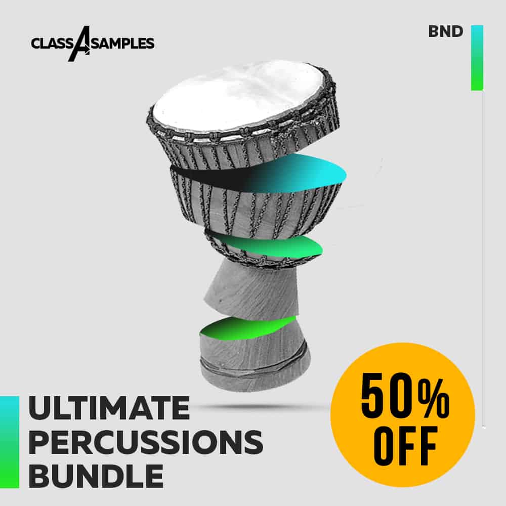 Class a samples Ultimate Percussions Bundle 50 off 1000 1000