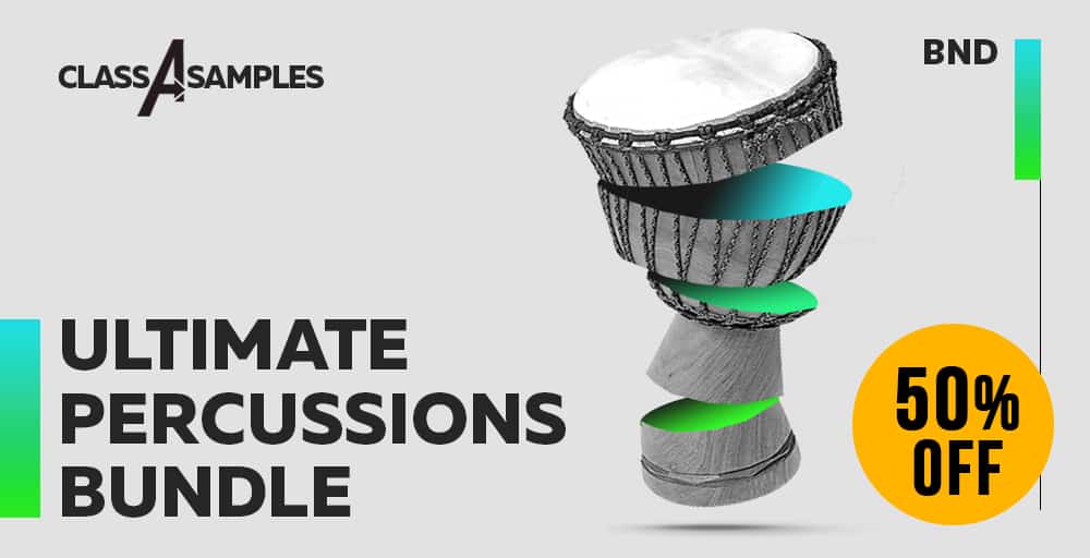 Class a samples Ultimate Percussions Bundle 50 off 1000 512