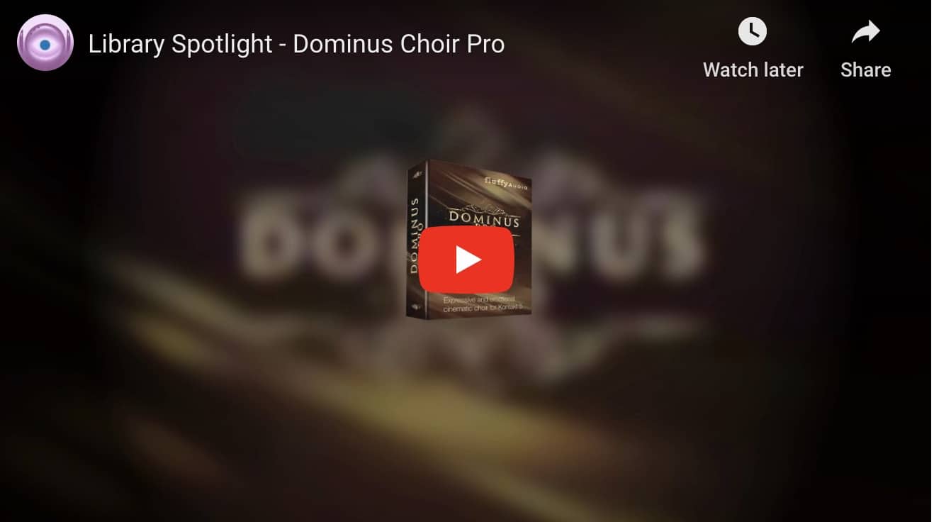 Cory’s Library Spotlight – Dominus Choir Pro by FluffyAudio