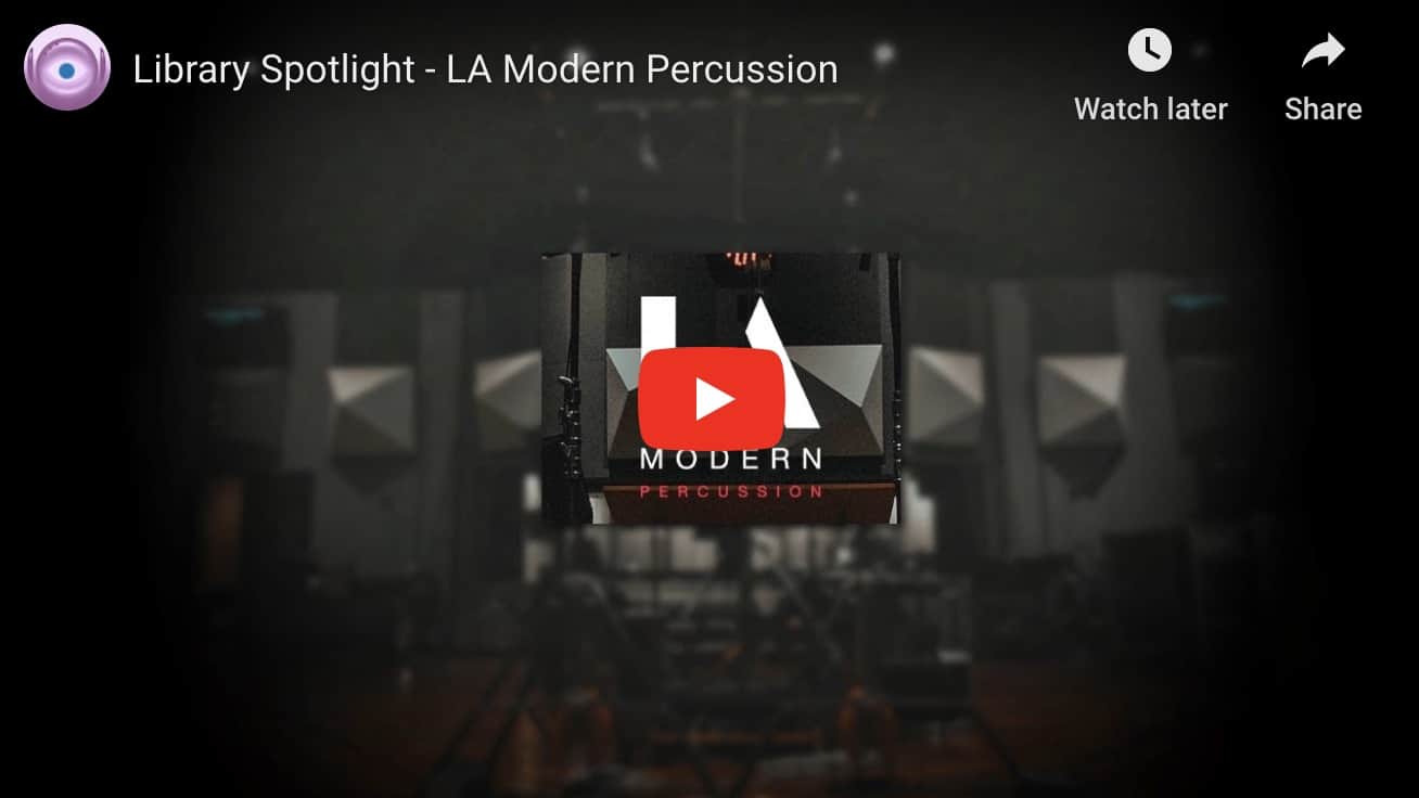 Cory’s Library Spotlight – LA Modern Percussion by Audio Ollie