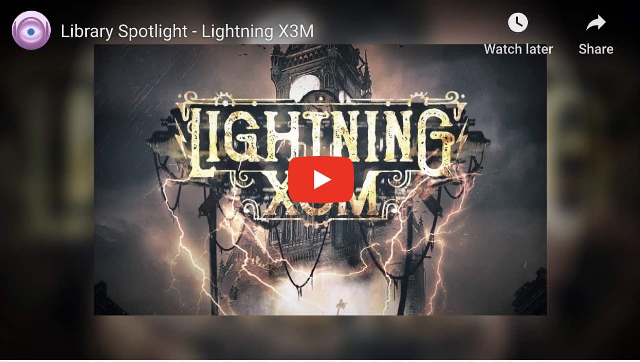 Cory's Library Spotlight - Lightning X3M by STREZOV MUSIC 31 Corys Library Spotlight Lightning X3M by STREZOV MUSIC