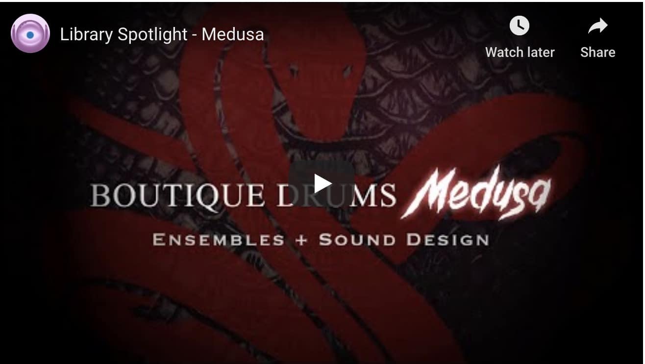 Cory’s Library Spotlight – Medusa by Musical Sampling