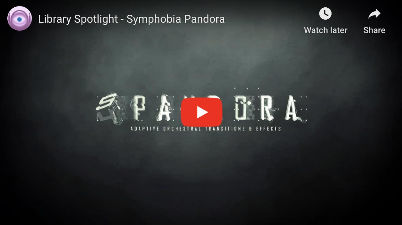 Corys Library Spotlight Symphobia 4 Pandora by ProjectSAM