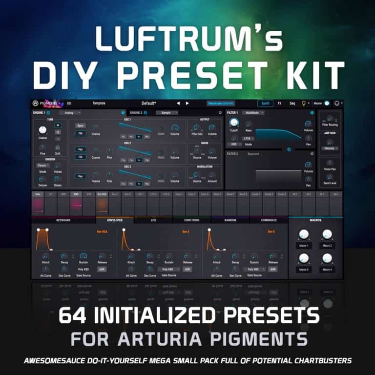 DIY Preset Kit for Pigments 2