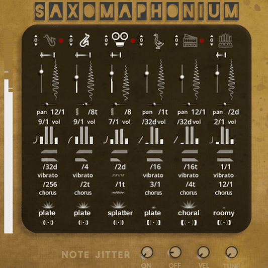 SAXOMAPHONIUM by Sound Dust – A strange Instrument for Strange Times
