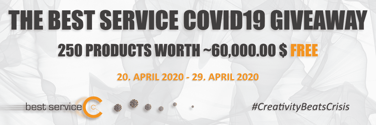 The Best Service Covid19 Giveaway