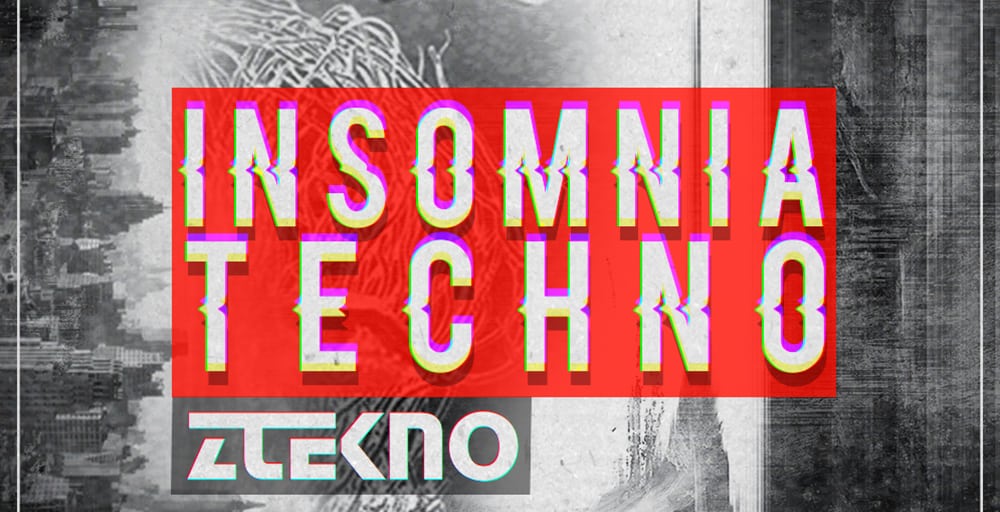 ZTEKNO Insomnia Techno underground techno royalty free sounds Ztekno samples royalty free 1000x512 1