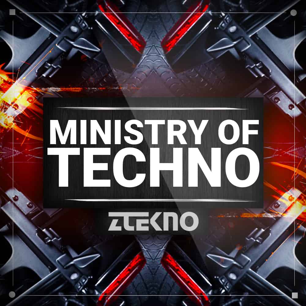 ZTEKNO Ministry of TECHNO underground techno royalty free sounds Ztekno samples royalty free 1000x1000 1
