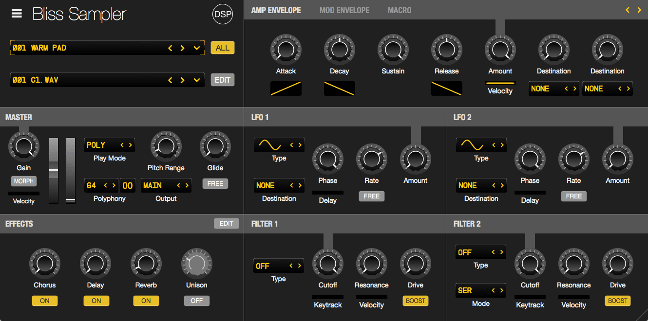 discoDSPs Bliss Sampler Recorder updated to 1.8