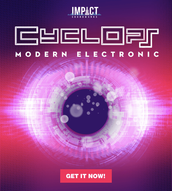 Impact Soundworks Releases CYCLOPS Modern Electronic Drums