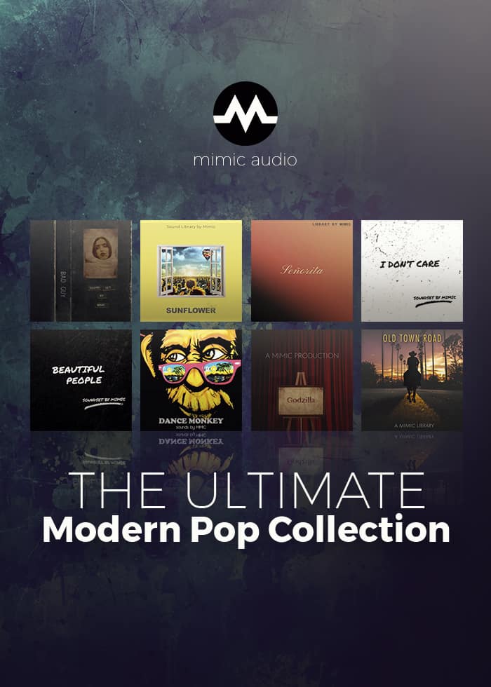 50% Off The Ultimate Modern Pop Collection by MIMIC AUDIO