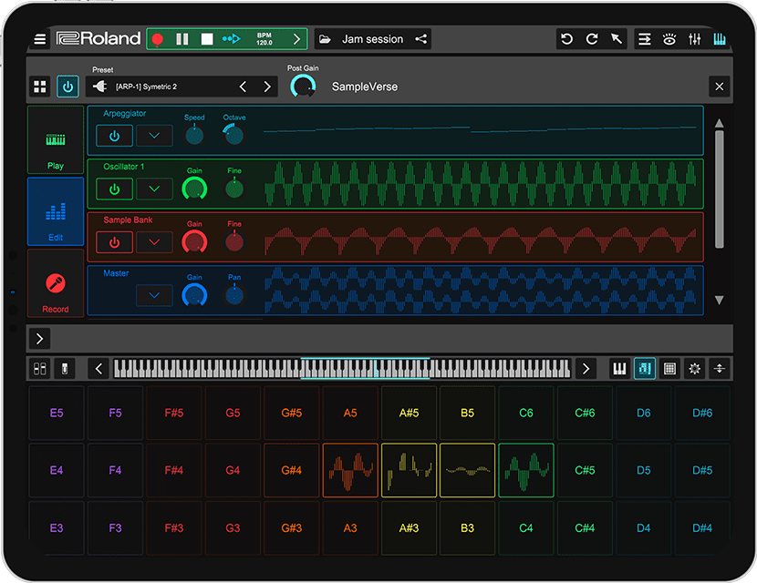 Zenbeats by Roland Free for iOS & Android 31 zenbeats iPad