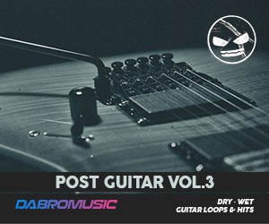 Post Guitar Vol. 3 by DABRO Music 4 DABROmusic Post Guitar Vol3 300x250 1