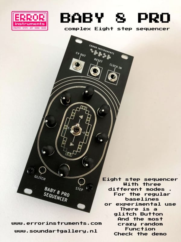 Error-Instruments-New-BABY-8-PRO-Step-Sequencer-for-Eurorack