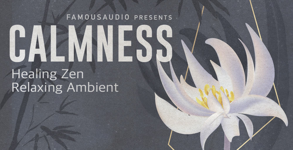 Calmness: Healing Zen & Relaxing Ambient by Famous Audio 3 FA CN Relaxing Ambient Zen 1000x512 web