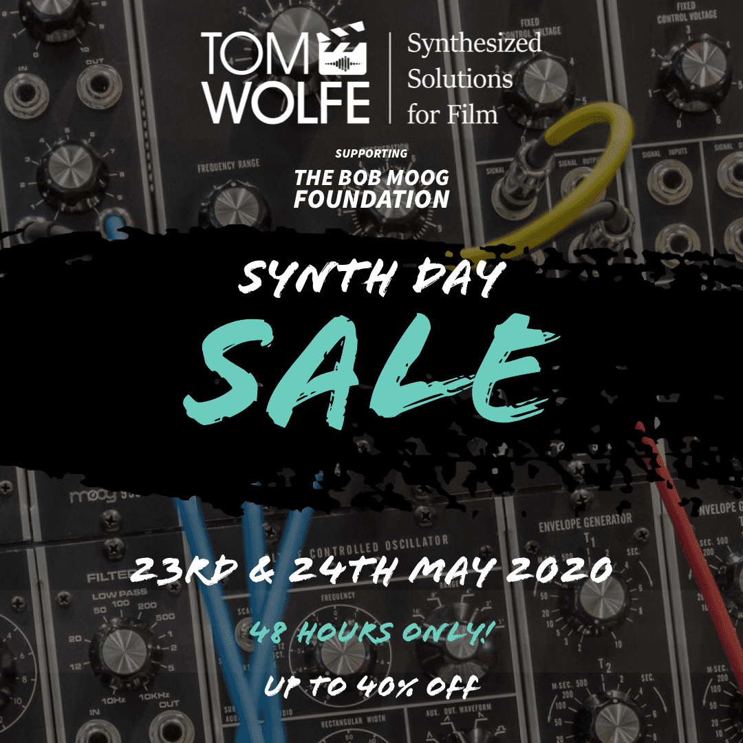 Tom Wolfe Launched a 48-hour Synth Day Flash Sale