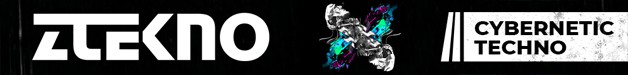 ZTEKNO Cybernetic Techno underground techno Ztekno samples royalty free 628x75 1
