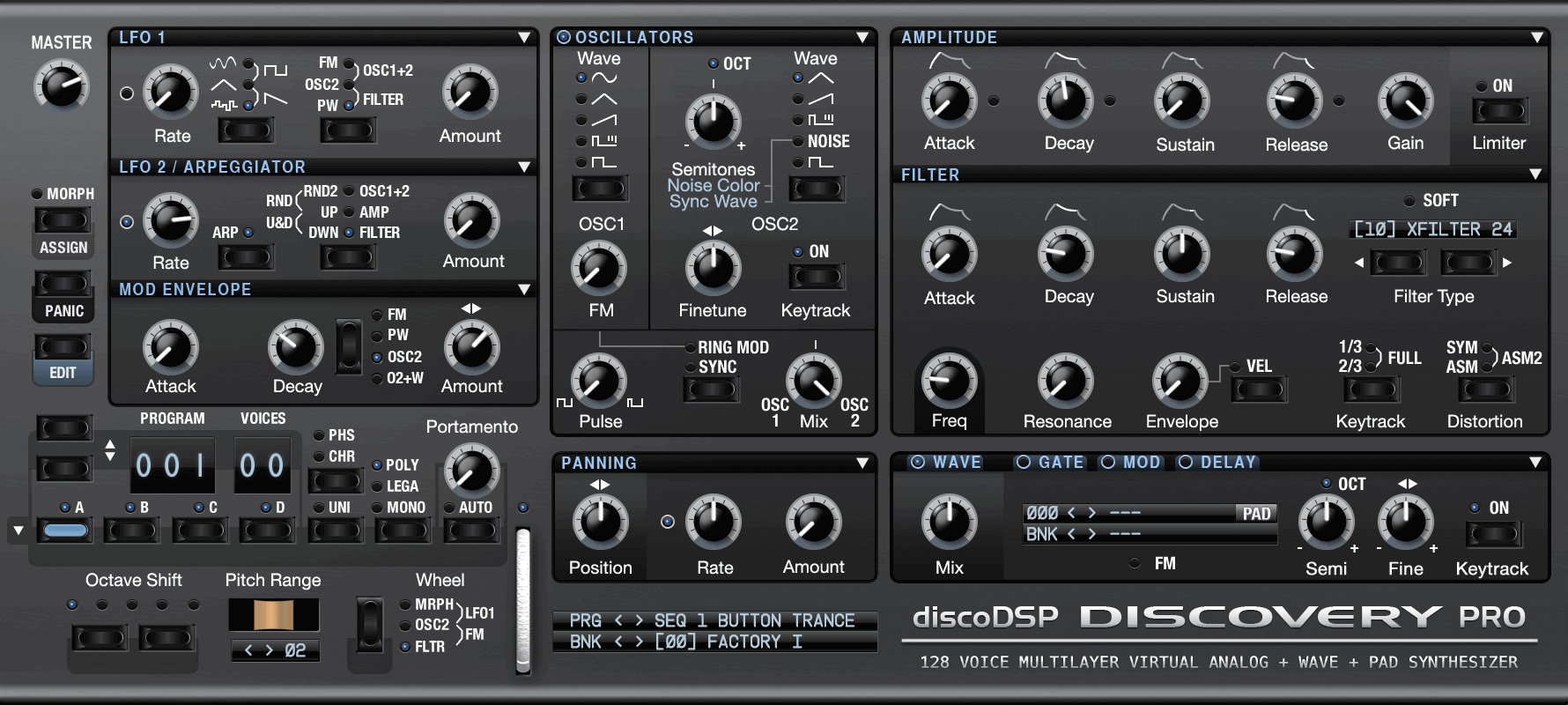 Discovery Pro Synthesizer 7.0 Released by discoDSP