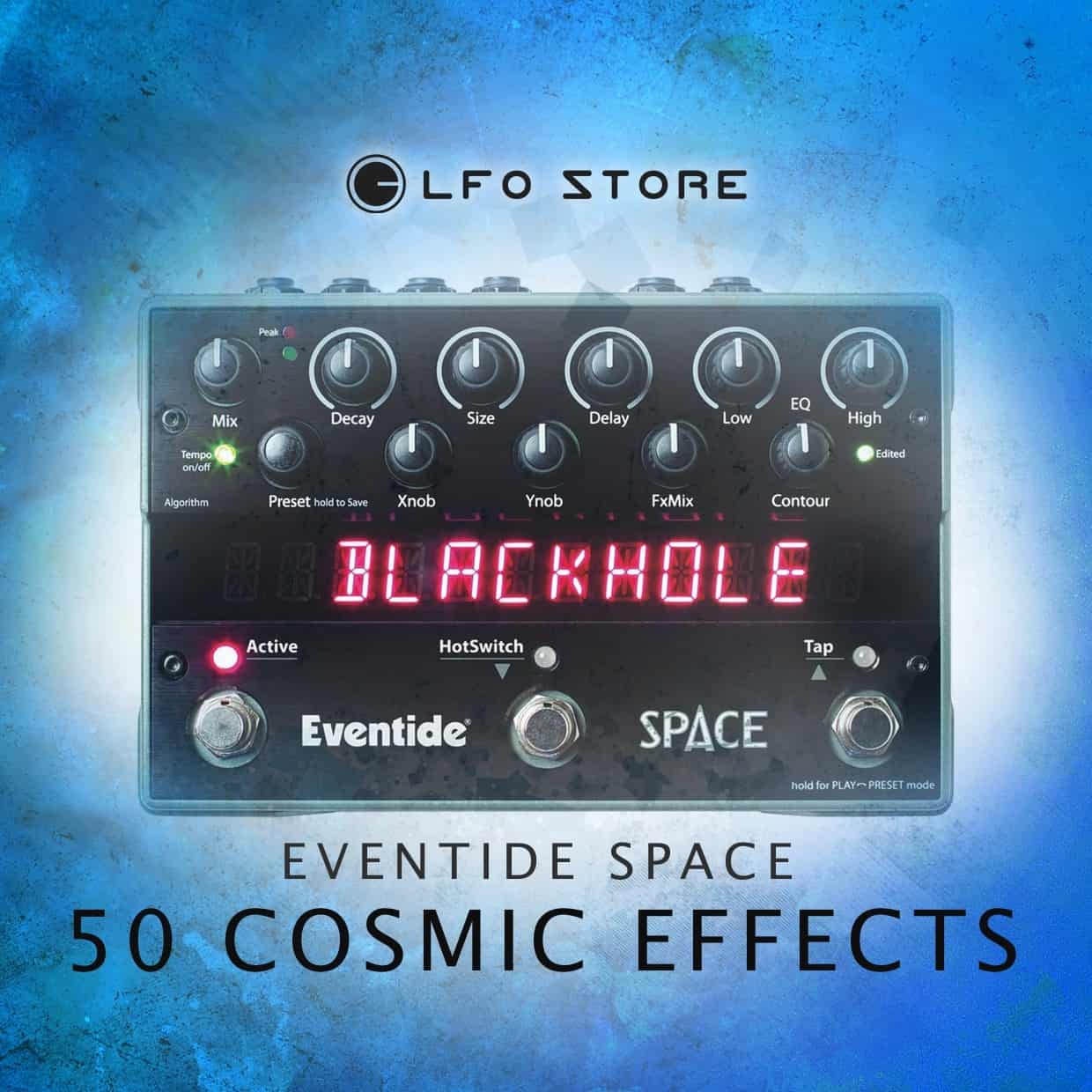 50 Cosmic Effects Presets for Space Pedal H9