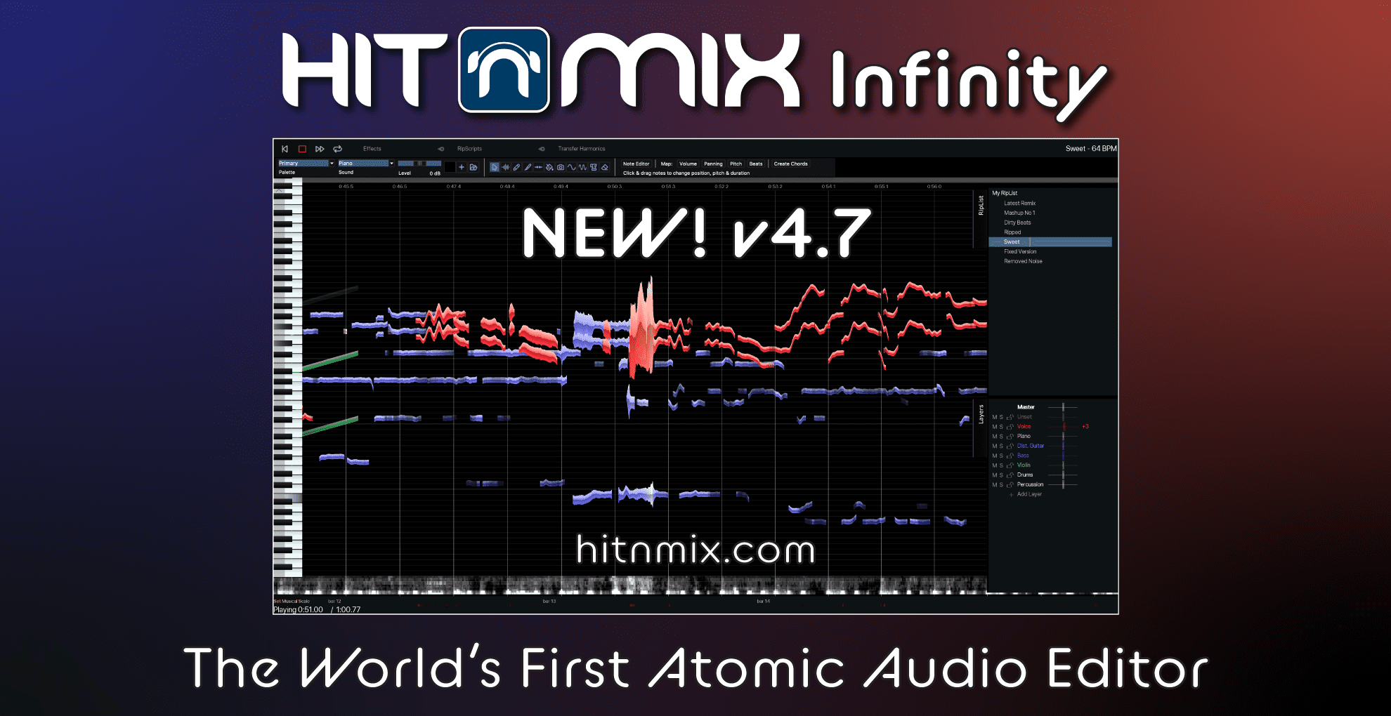Hit’n’Mix Infinity 4.7 – Now With A Revamped UI And Enhanced Editing Capabilities