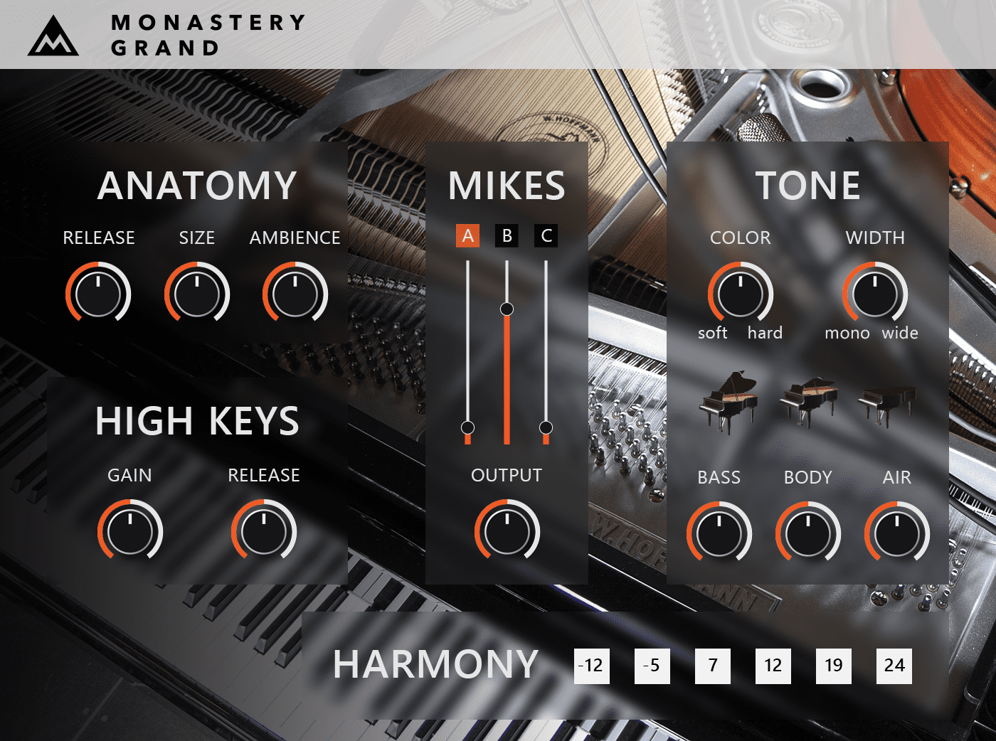 MeldaProduction Releases MONASTERY GRAND a Free ‘Instrument’