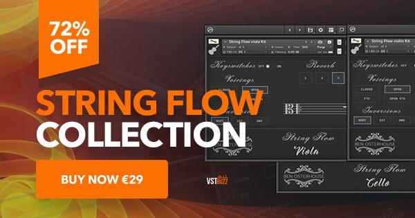 72% off SALE “String Flow Collection” by Ben Osterhouse 5 String Flow Collection 600x315 1
