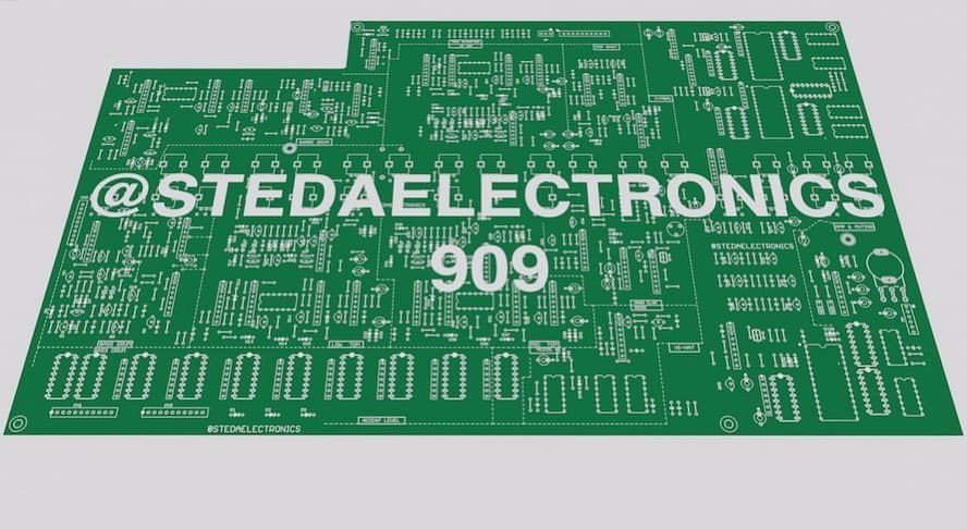 TR 909 Drum Machine Replication by Steda Electronics BOARD