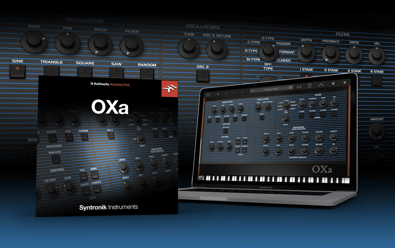 Free Syntronik OXa for IK Newsletter Subscribers