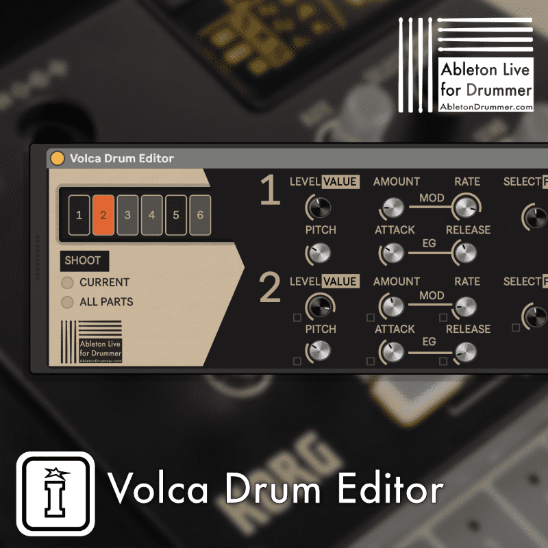 Korg Volca Drum Editor by Tobias Hunke