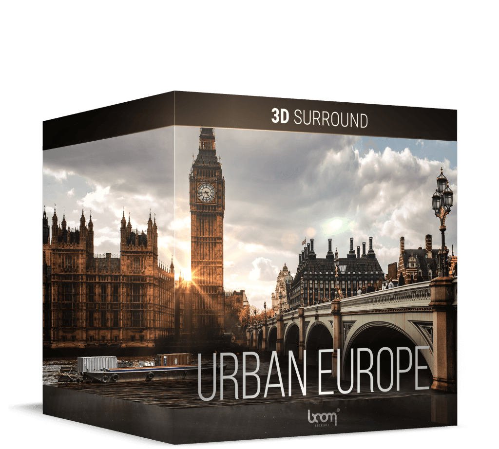 3D Surround: Urban Europe by BOOM Library