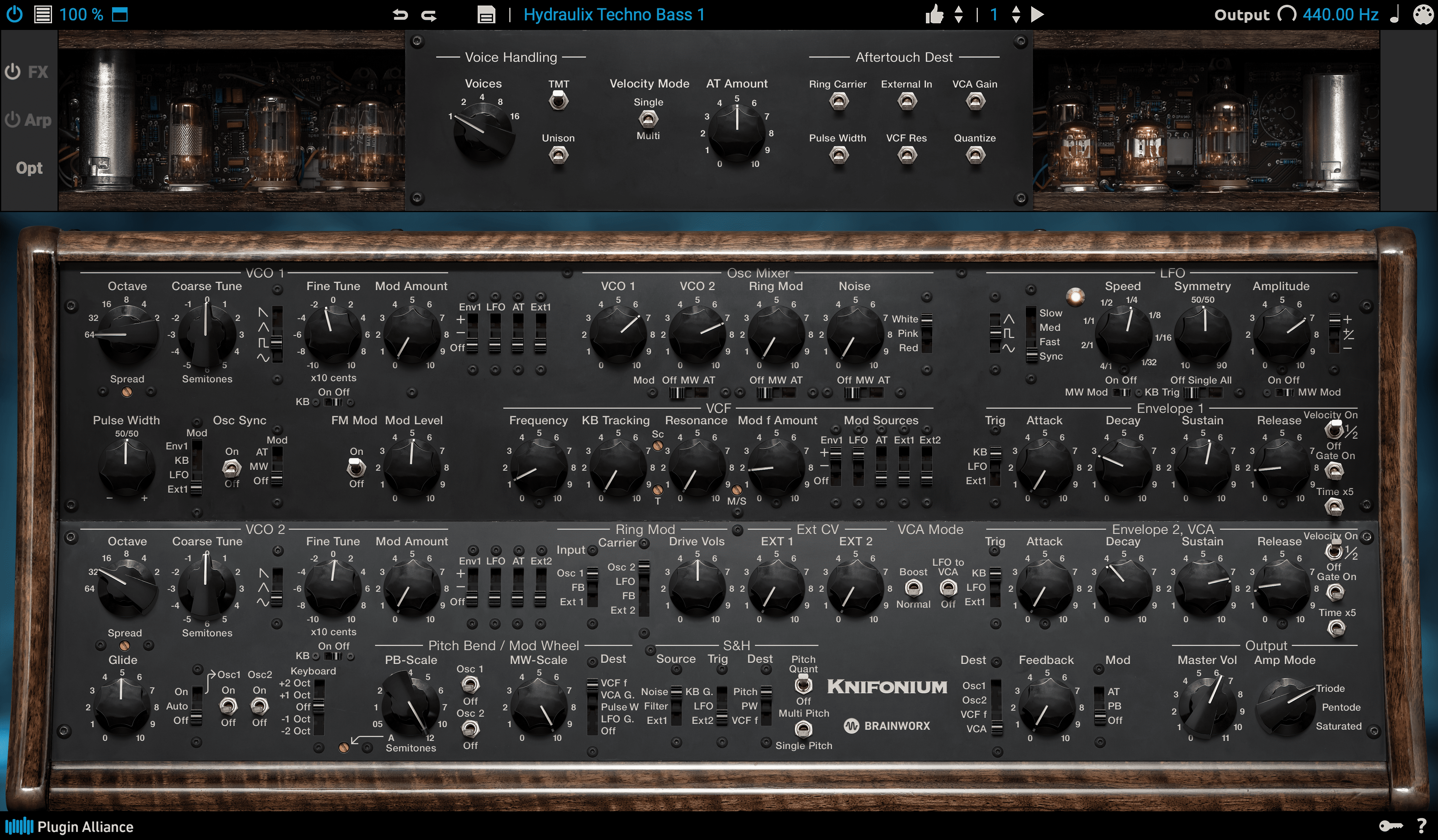 Plugin Alliance Launches Enhanced Knifonium Tube-Driven Synth