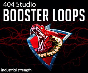Industrial Strength - 404 Studio Booster Loops 4 5 BOOSTER LOOPS Hard Dance Trance EDM Audio 00 X 250