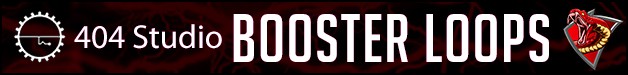 Industrial Strength - 404 Studio Booster Loops 6 7 BOOSTER LOOPS Hard Dance Trance EDM Audio 628 X 75 1