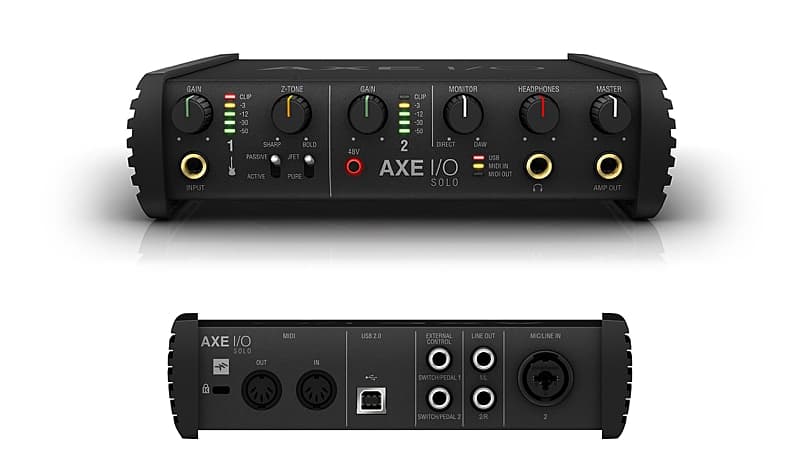 IK Multimedia’s AXE I/O® SOLO – Compact Guitar Interface with Advanced Tone-Shaping