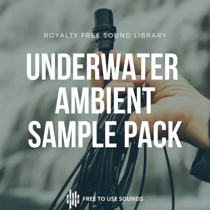 Iceland sounds Ambient Hydrophone Sample Pack Underwater Ice Snow River Waterfalls