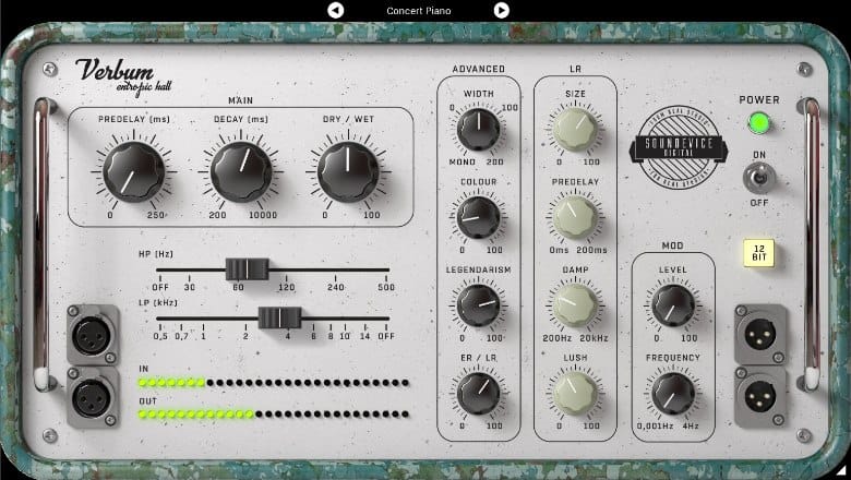 Sale on Verbum Entropic Hall Reverb by United Plugins 3 Sale on Verbum Entropic Hall Reverb by United Plugins