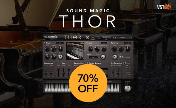 70% off “Thor” Piano - Perfect for Pop, Jazz, Blues, Rock, Classical, TV/Film Scores and much more 31 Thor MailChimp2