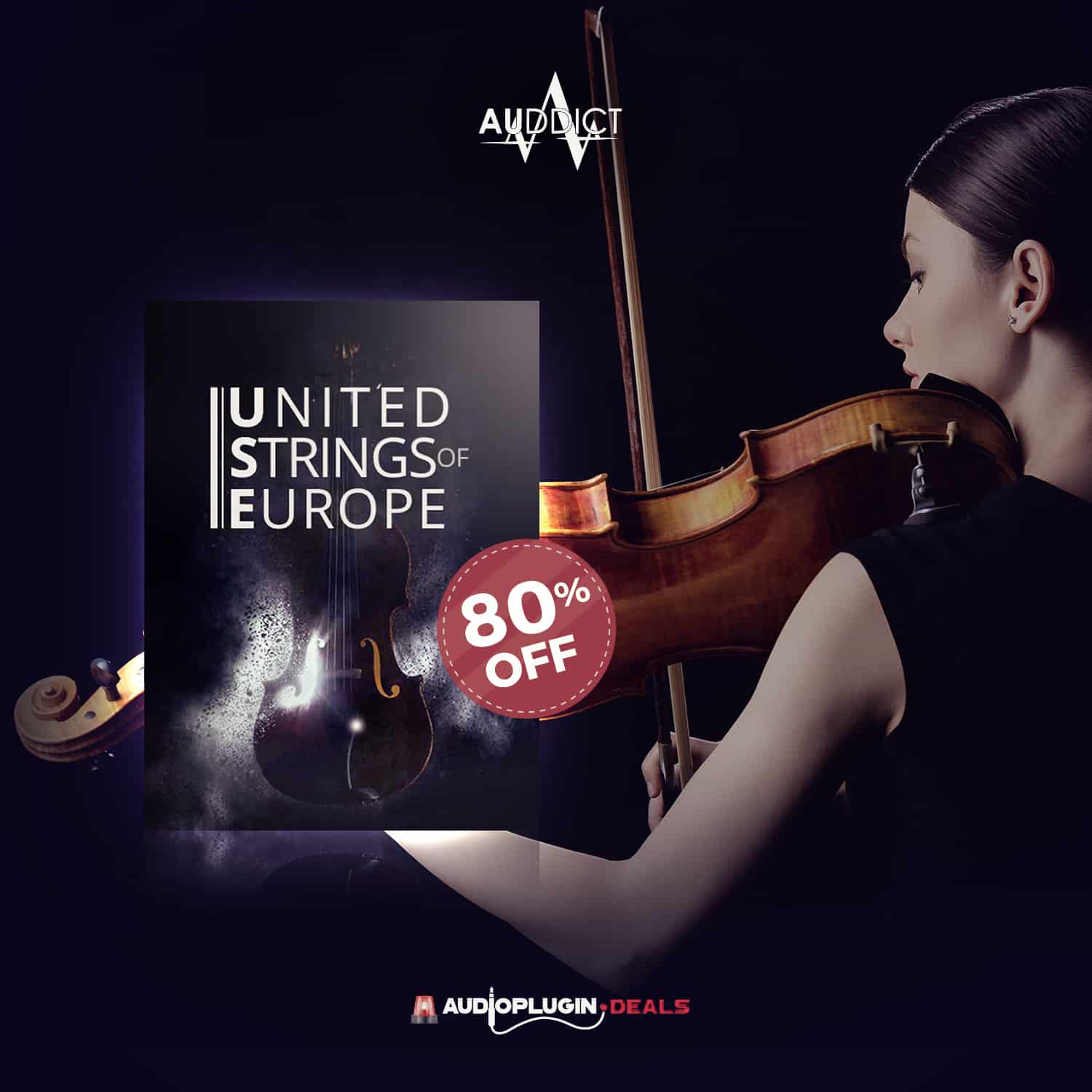 80% Off United Strings of Europe by Auddict