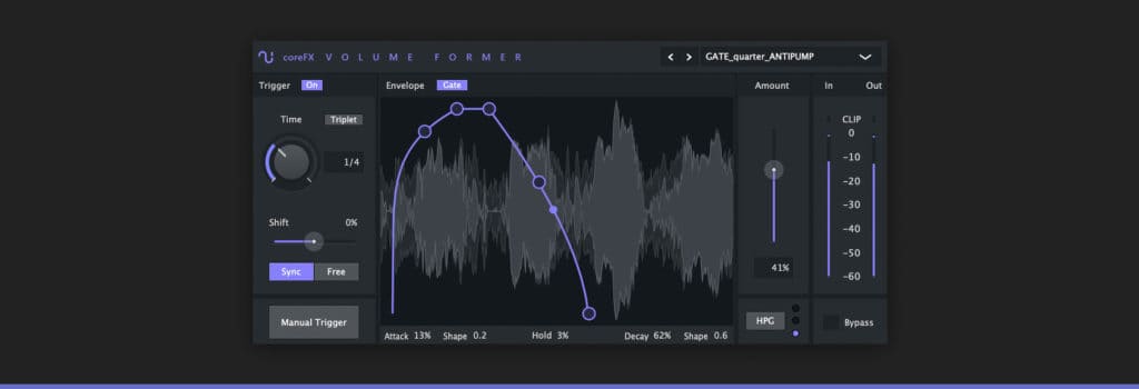 MAGIX's Free coreFX VolumeFormer 3 corefx volume former volume former int