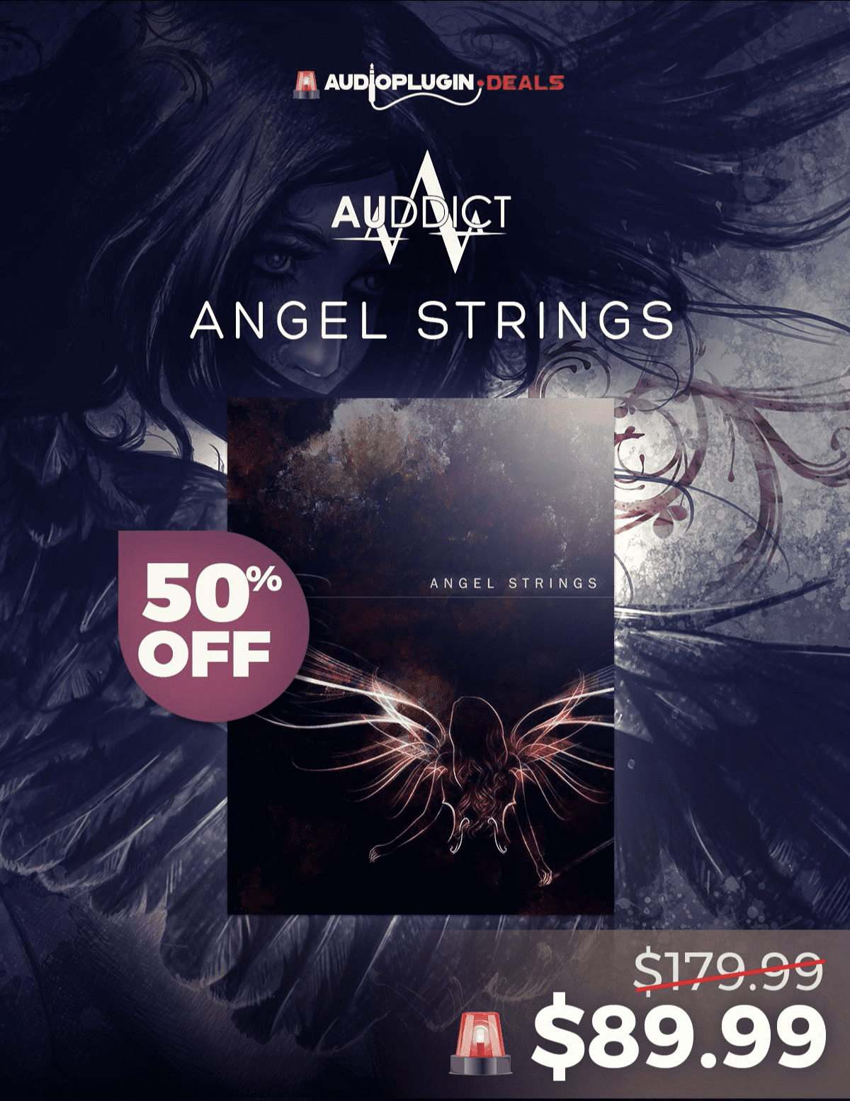 Sale up to 50% on Angel Strings by Auddict
