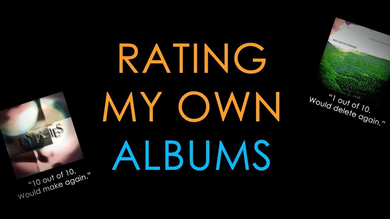 Rating My Own Albums