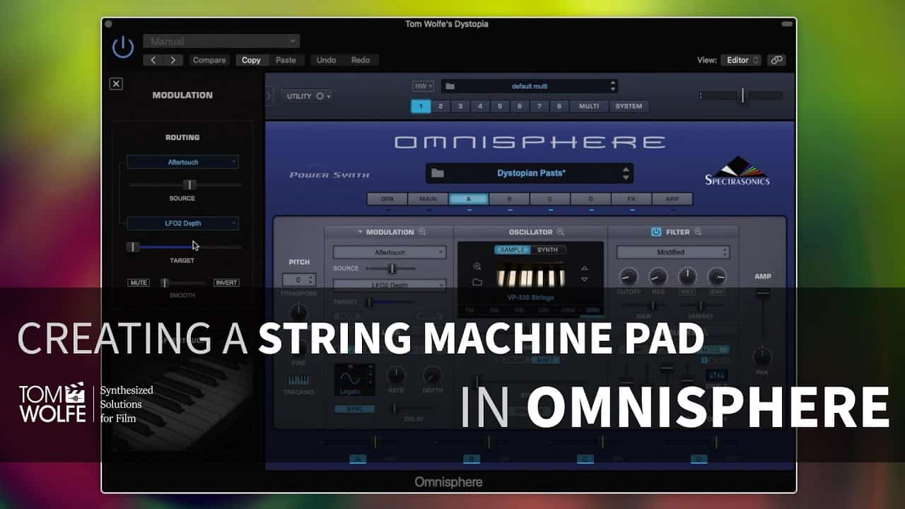 Creating A Patch In Omnisphere – String Machine