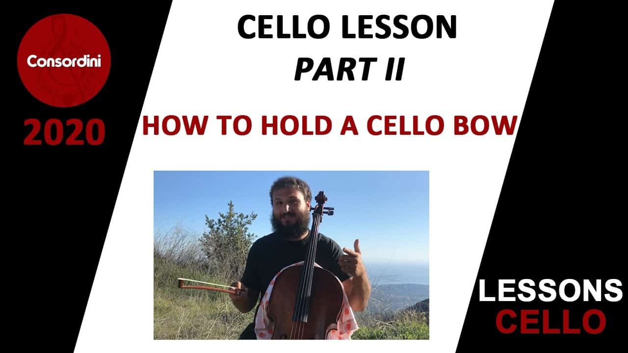 How To Hold A Cello Bow