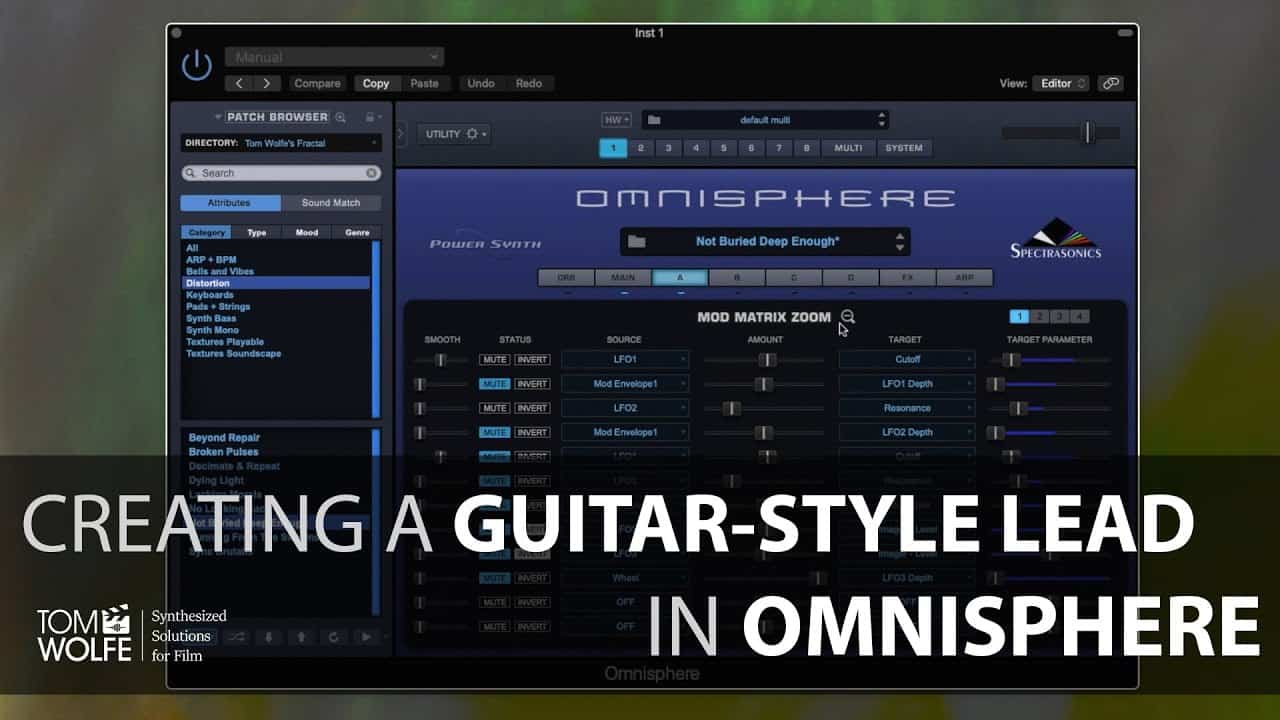 Creating A Patch In Omnisphere - Guitar-Style Lead 31 maxresdefault 2