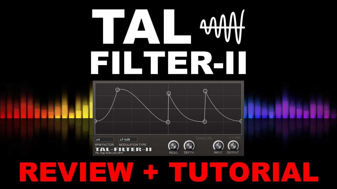 TAL-Filter-II Review and Tutorial