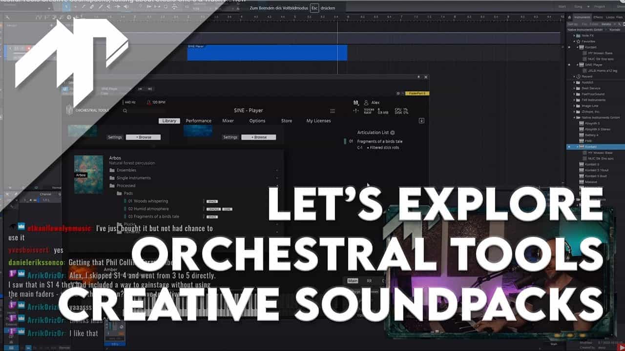 Exploring Orchestral Tools Creative Soundpacks